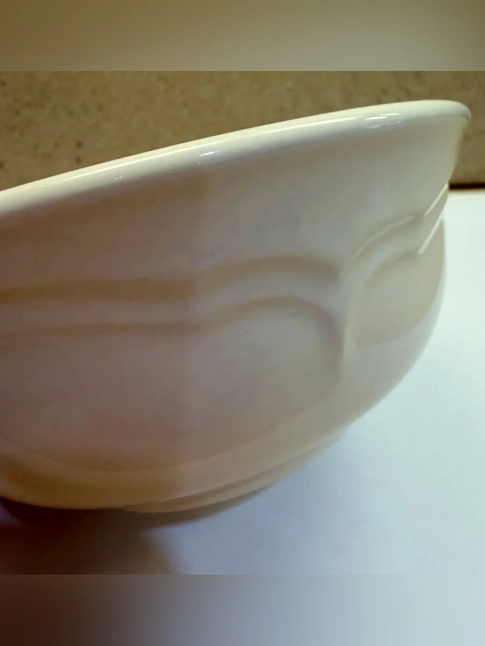 Vintage Pfaltzgraff Remembrance Fruit Dessert Sauce Dip Bowl Ivory Stoneware